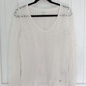 Gilly Hicks open-weave sweater